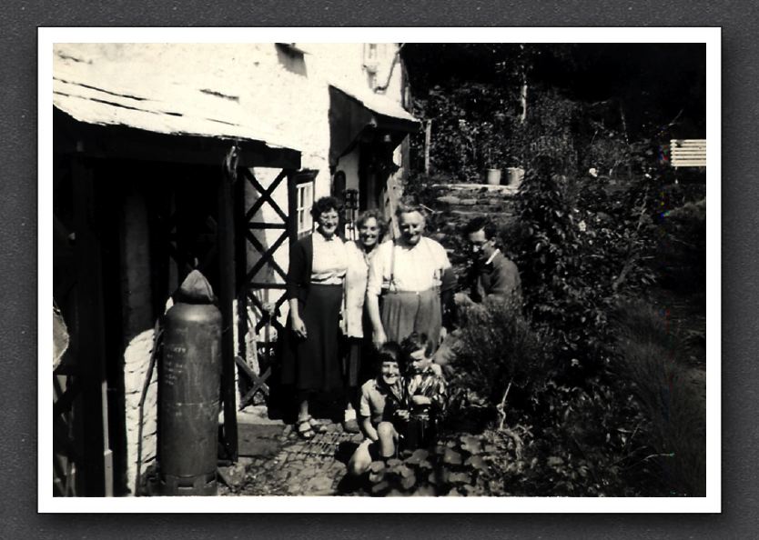 Watersmeet Cottage Rear aug1956