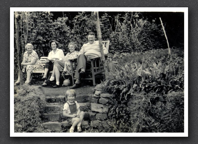 Garden Steps Watersmeet 1959