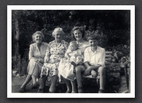Watersmeet Cottage Garden - August 1957